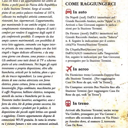 Apartment Casa De Rose Rome